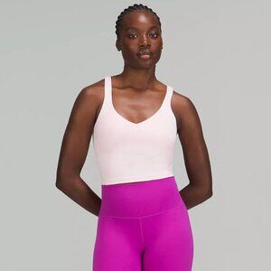 lululemon Align™ Tank Top  Light Support, A/B Cup Strawberry Milkshake Size 8